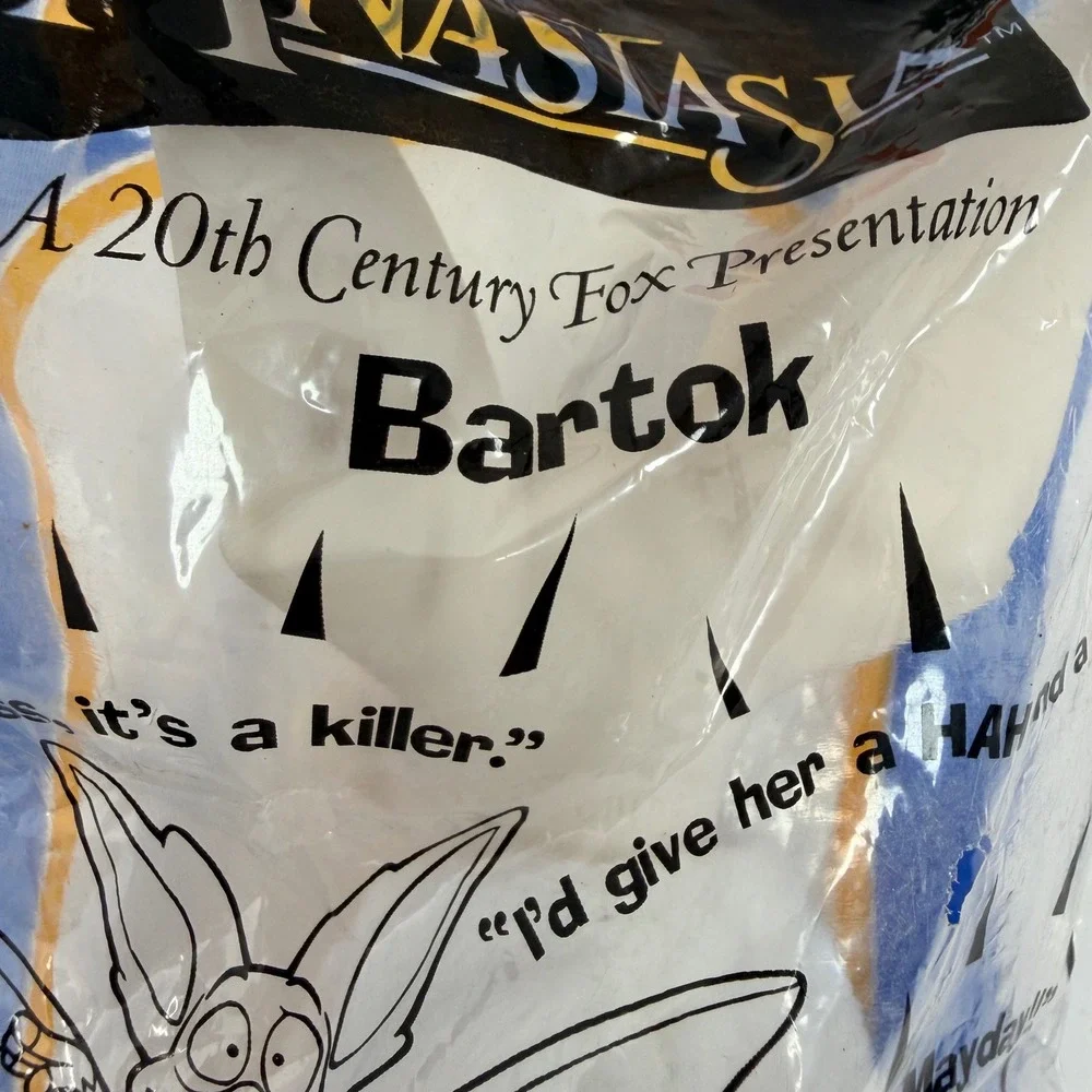 Vintage 1997 Anastasia Movie Bartok Bat Toy 20th Century Fox Sealed NIP